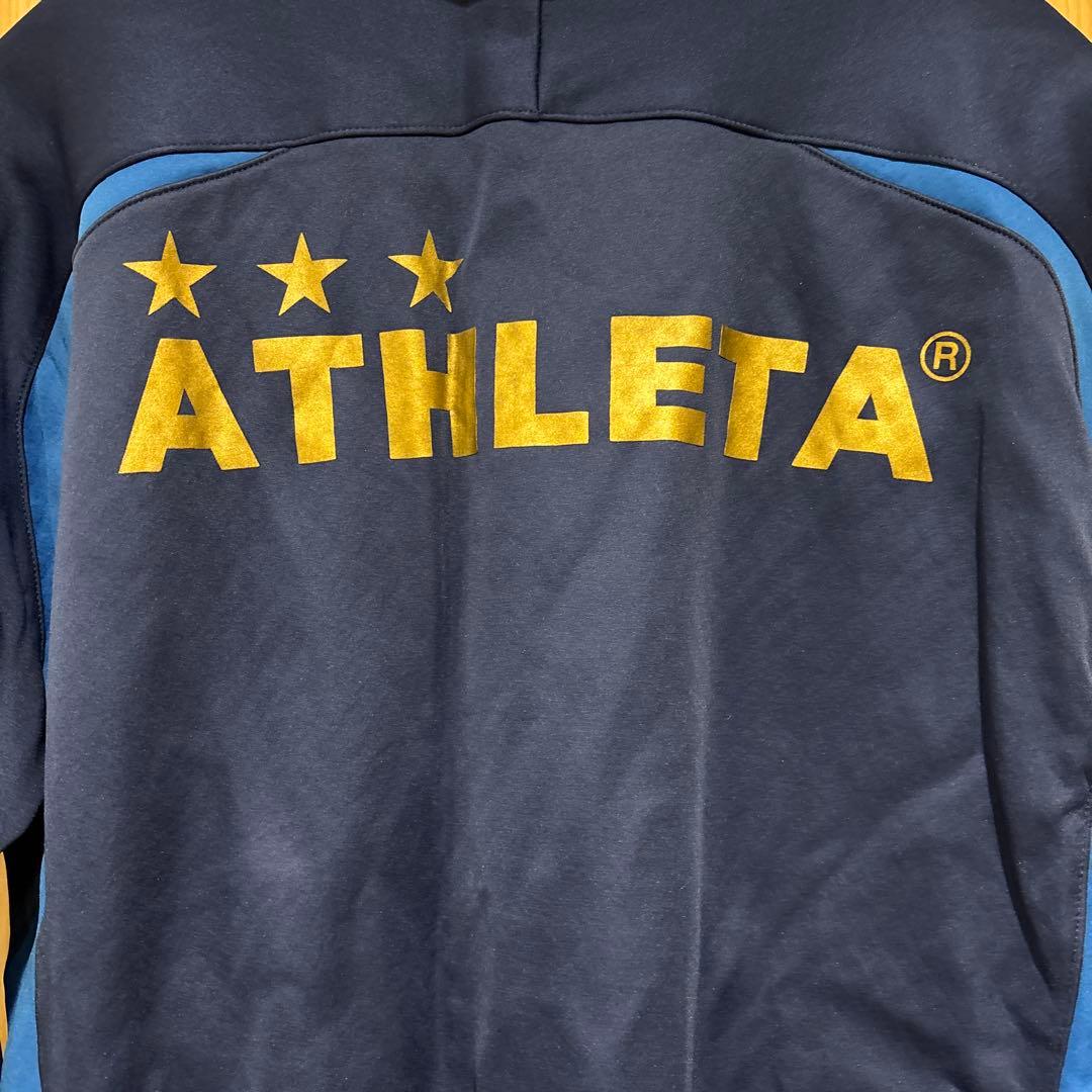極美品ATHLETA ハーフジップジャージ上下 セットアップ ネイビー Mサイズ