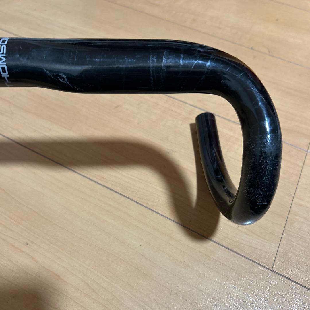 THOMSONドロップハンドルバー 40cm CARBON ROAD BAR