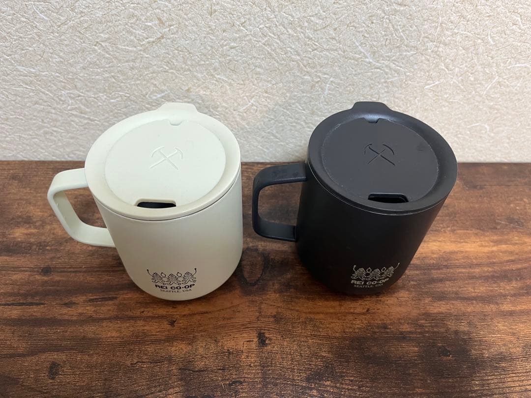 REI CO-OP 蓋付きマグカップ 2個セット