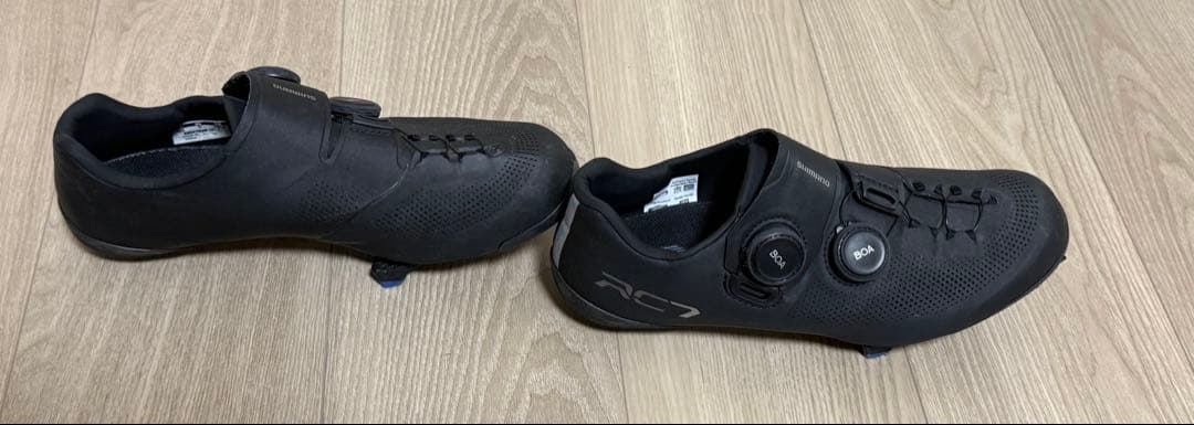SHIMANO RC7 ビンディングシューズ40E（25.2cm)カーボンソール
