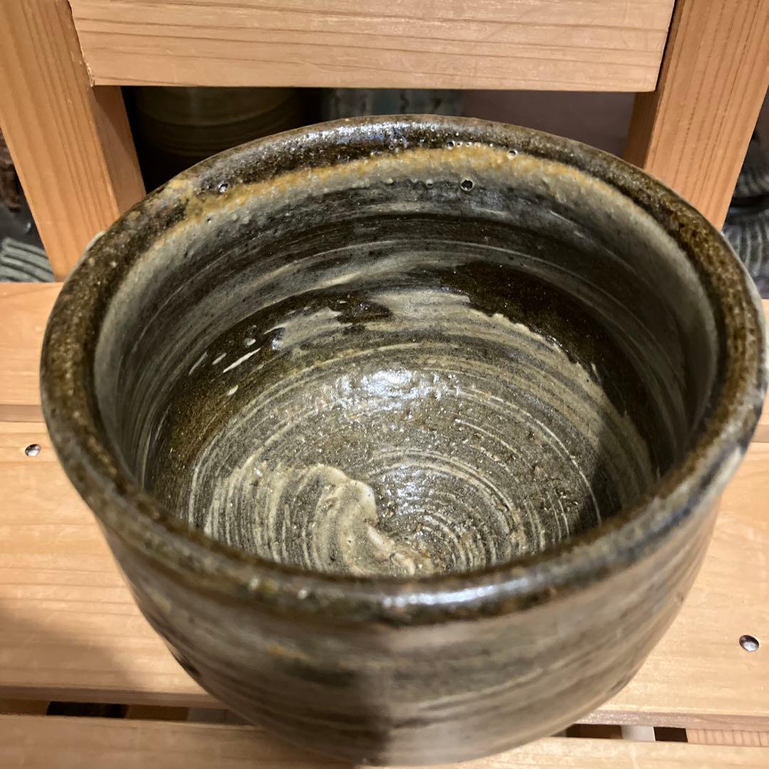 照屋佳信　抹茶碗　民藝