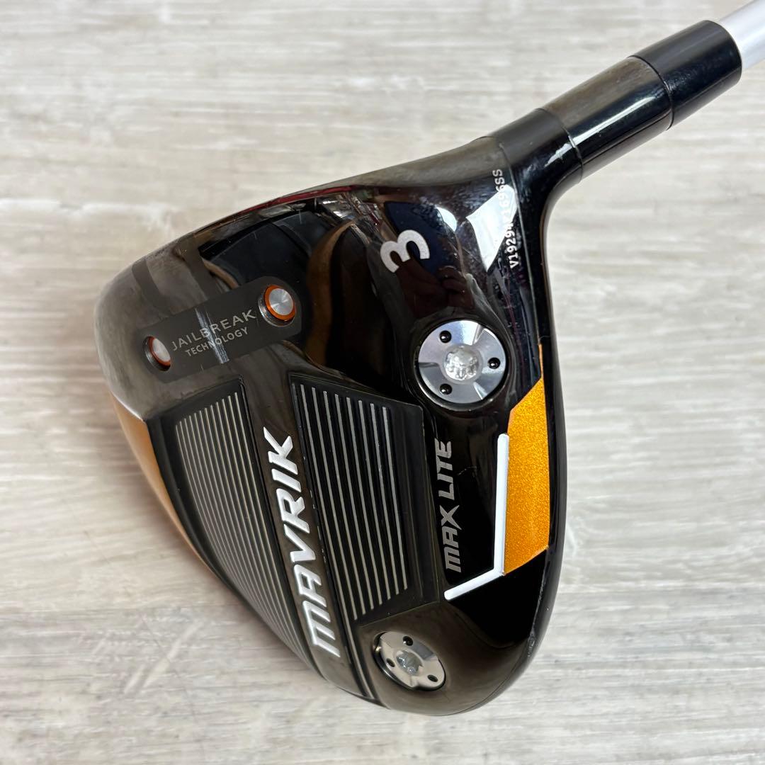 【レディース右】キャロウェイ MAVRIK 3番　MAX LITE19°