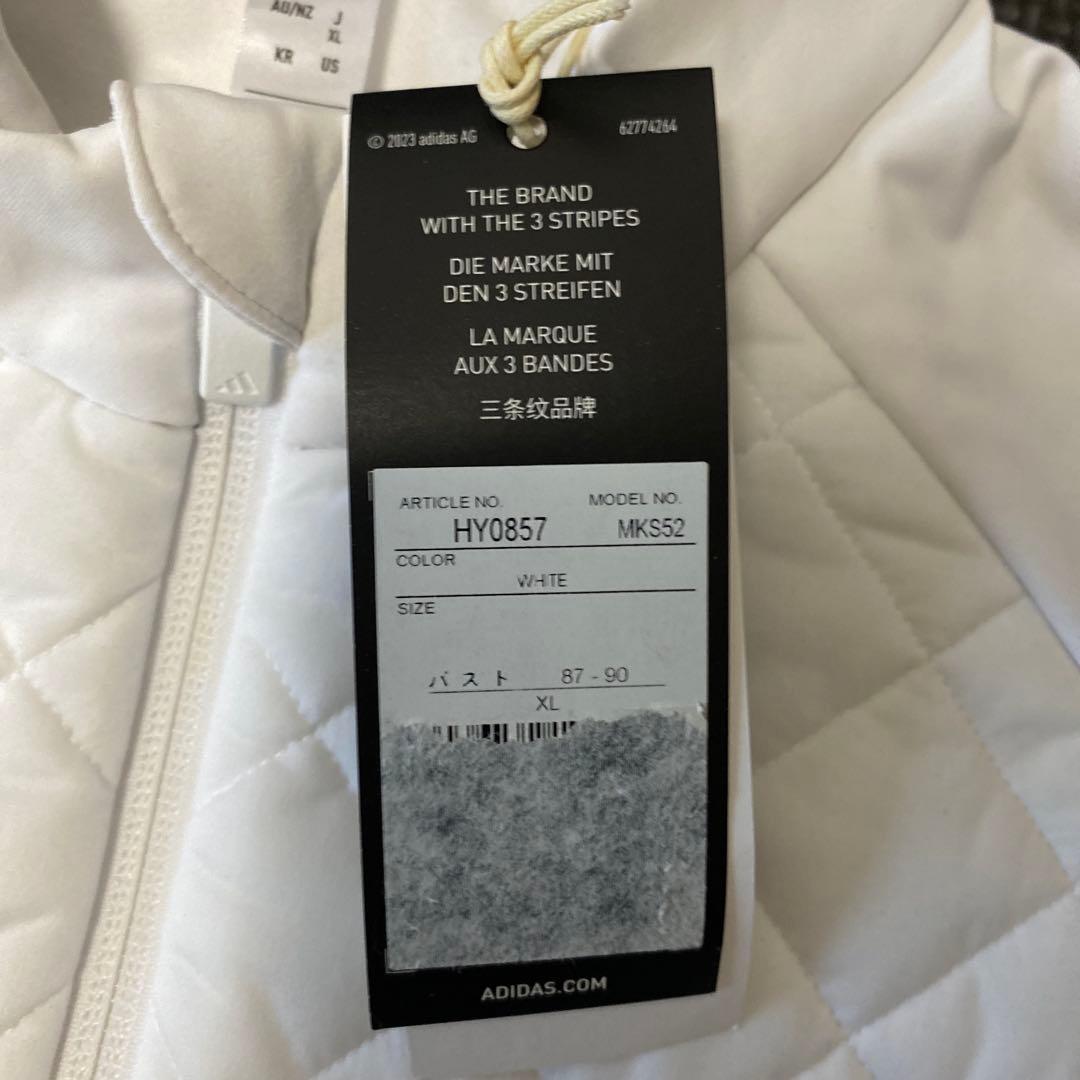 未使用　adidas COLD.RDY キルトレイヤード フルジップジャケット