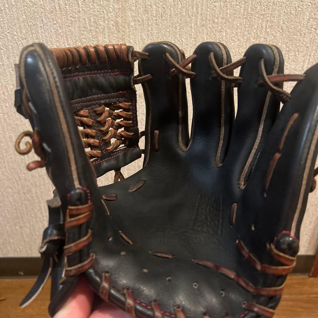 【美品】ハイゴールド　技極　硬式内野手用グラブ