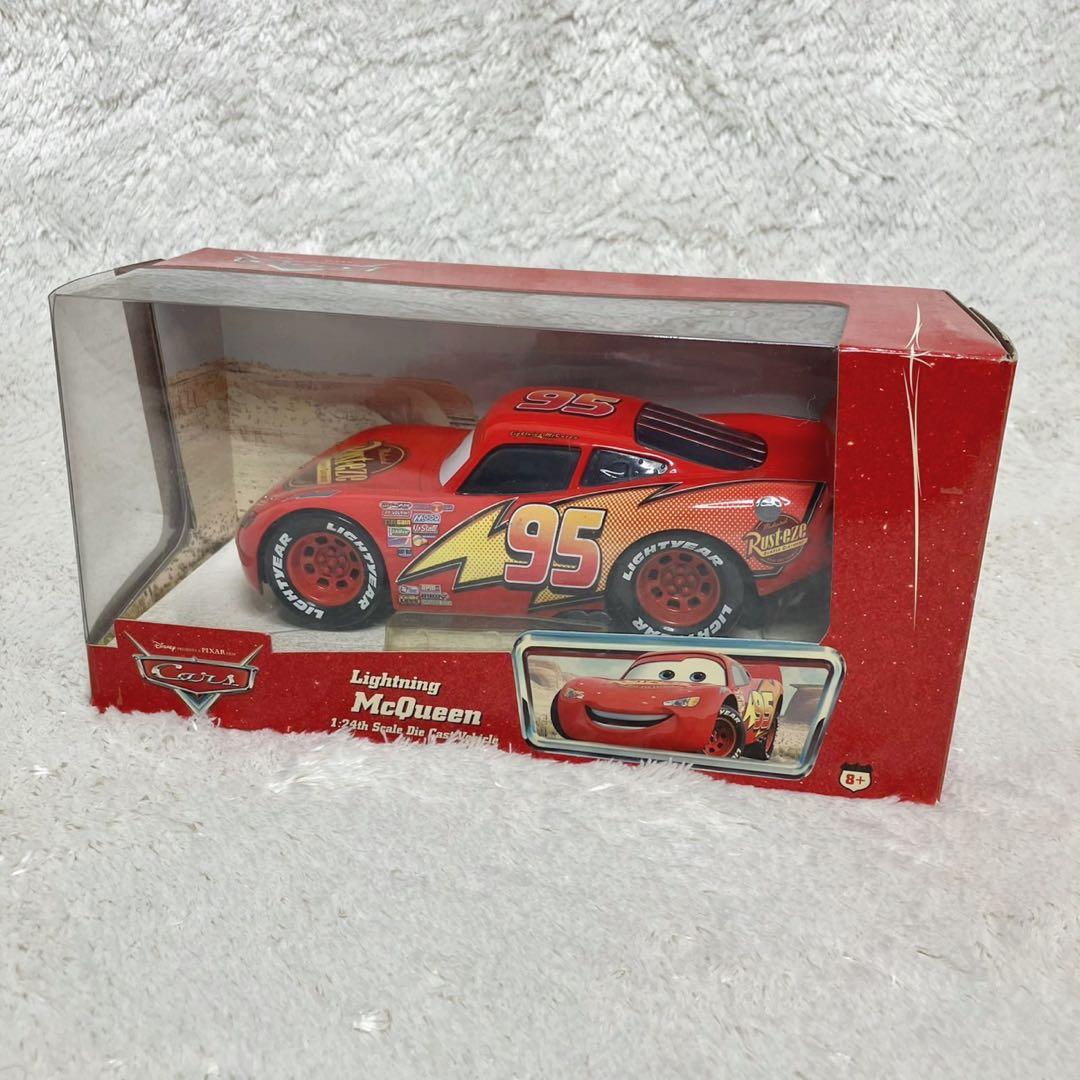 美品 00s ディズニー カーズ ライトニングマックィーン 1/24