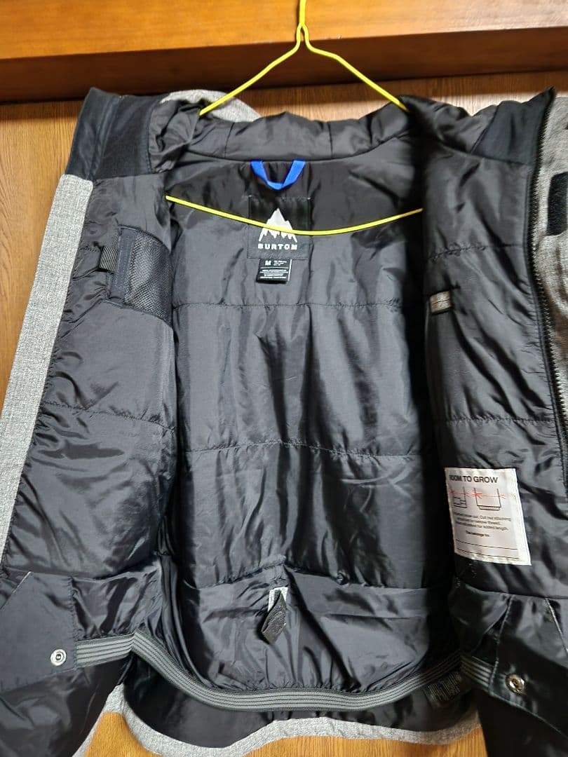BURTON スノーボードジャケット M グレー/ブラック