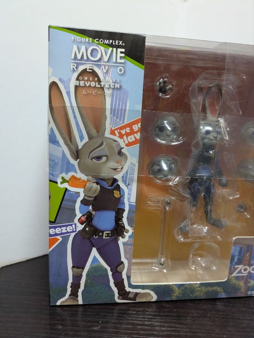 【送料込み】海洋堂 リボルテック ズートピア ジュディ・ホップス 可動フィギュア
