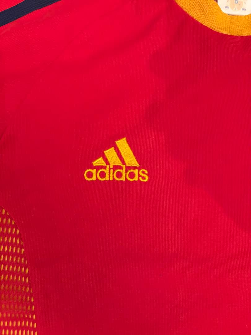adidas スペイン代表シャツ 赤 2002年