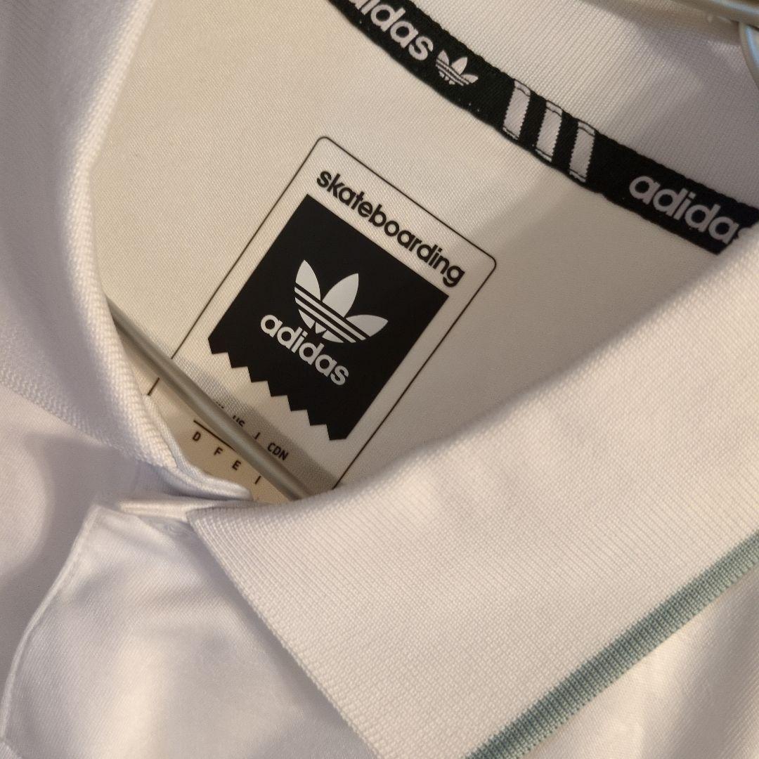 美品　adidas x welcome skateboards ゲームシャツ