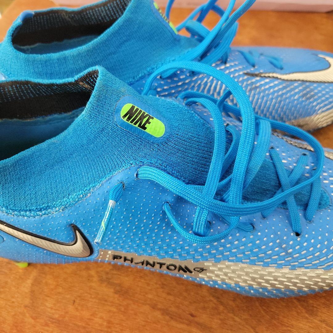 Nike Phantom GT FG 青 ハイカット サッカーシューズ スパイク