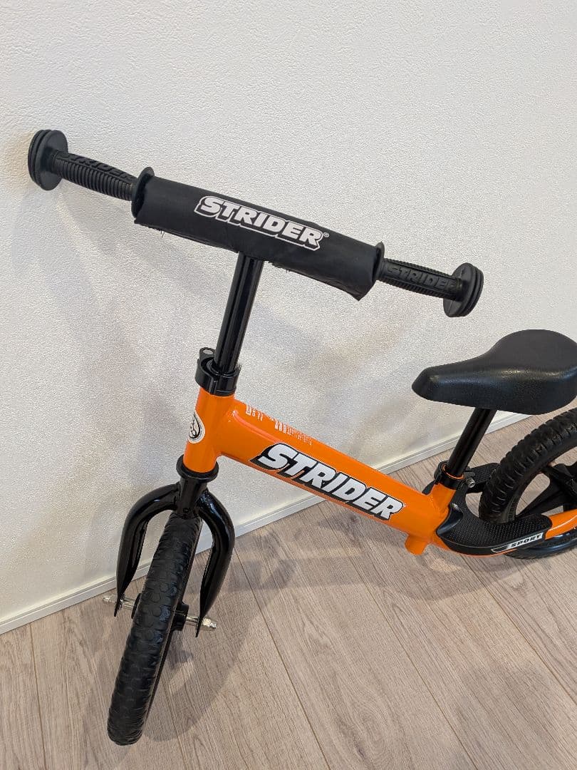 【美品】STRIDER バランスバイク 12インチ オレンジ