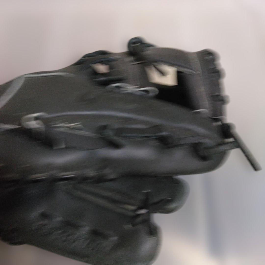 Mizuno 黒 レザー 野球用グローブ