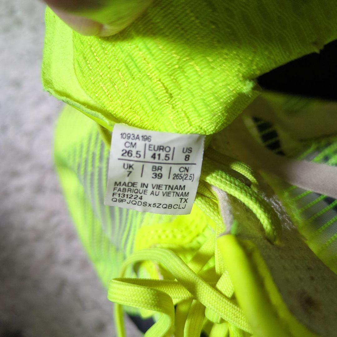 ASICS スパイクシューズ 26.5cm ネオンイエロー