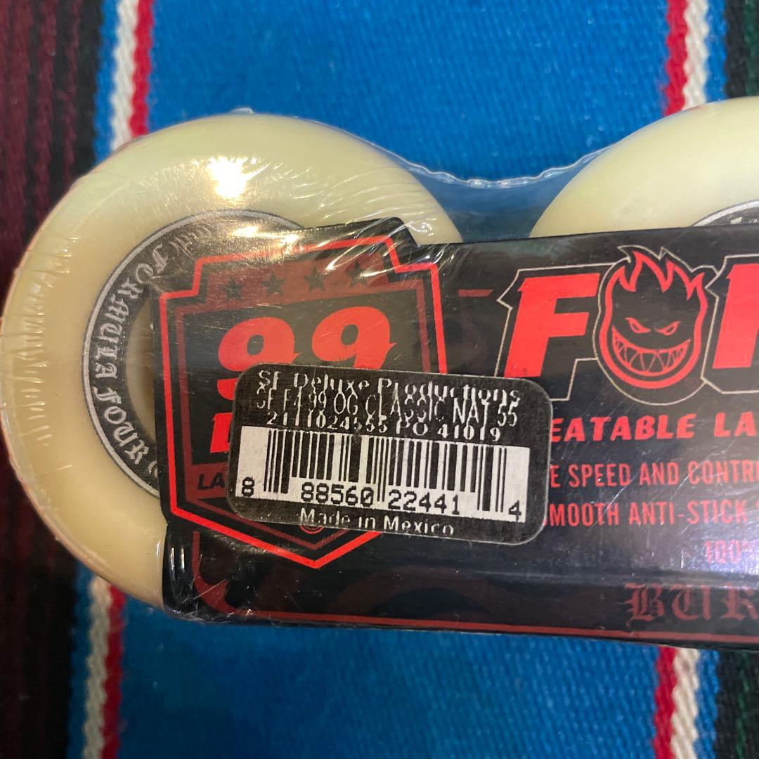 スケートボード SPITFIRE FORMULA FOUR O.G. CLASSICS 55mm