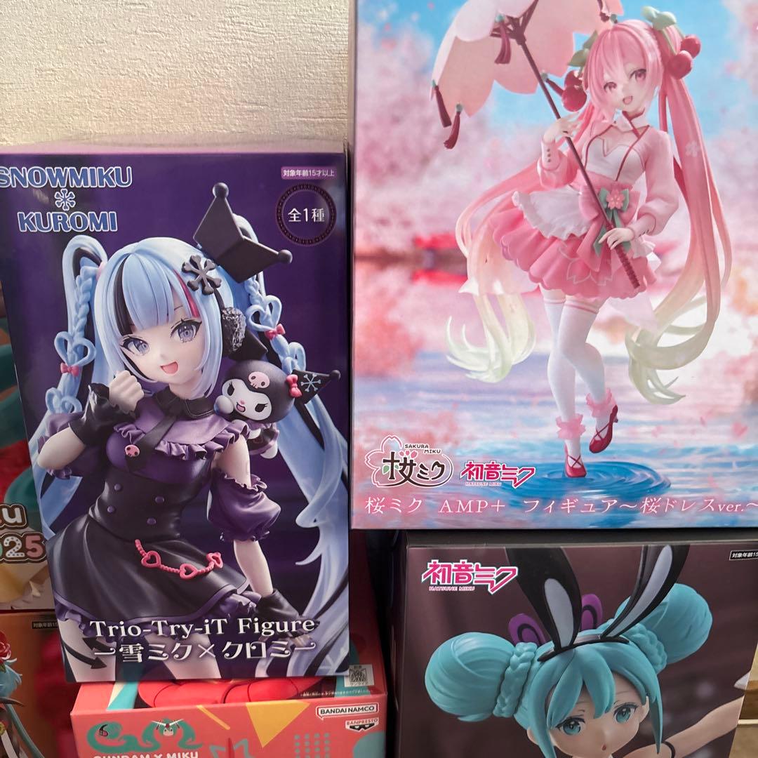 未開封 初音ミク フィギュア 6点セット まとめ売り プライズ品