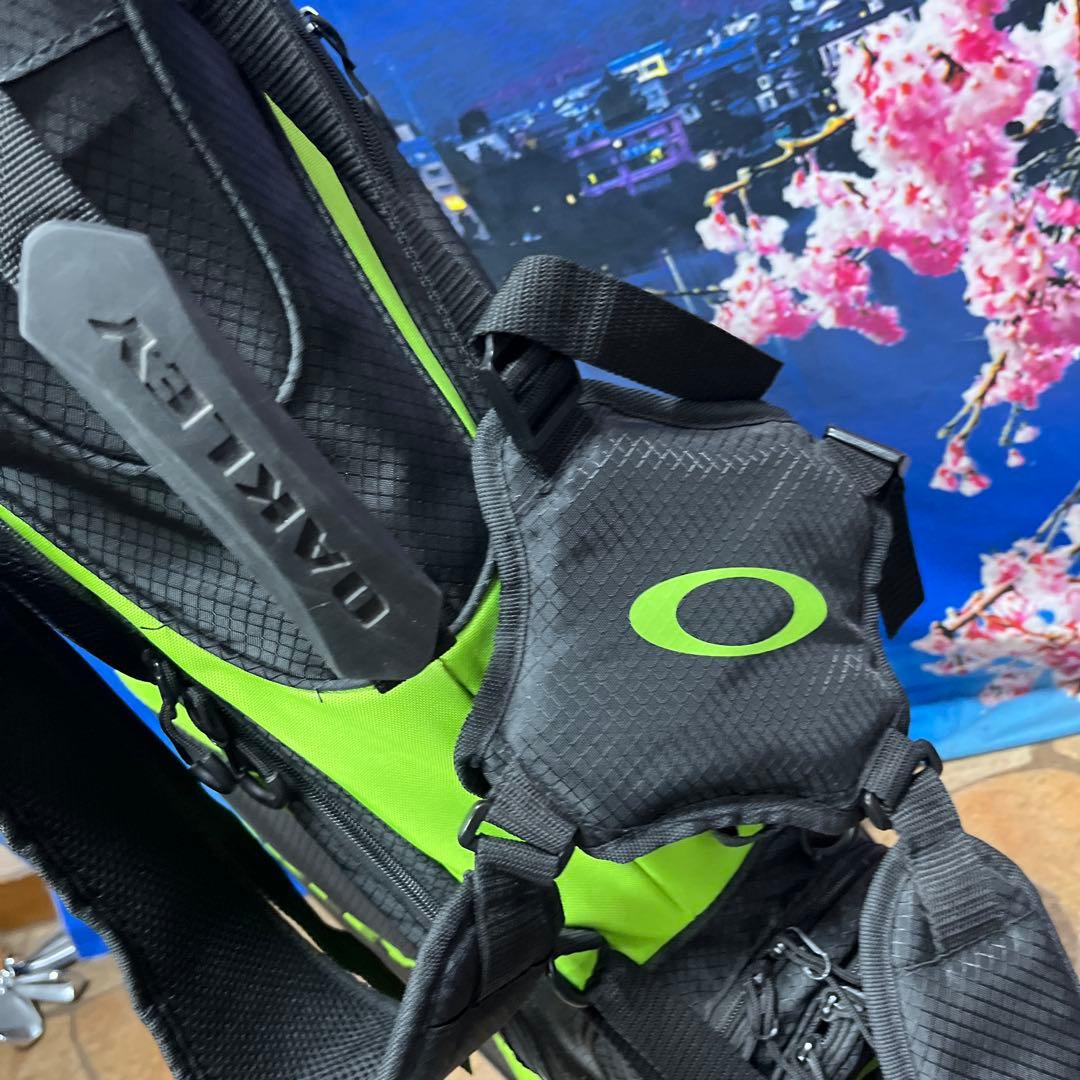 寶BZ-1288 OAKLEY キャディバッグ 重量約2.5kg スタンド式