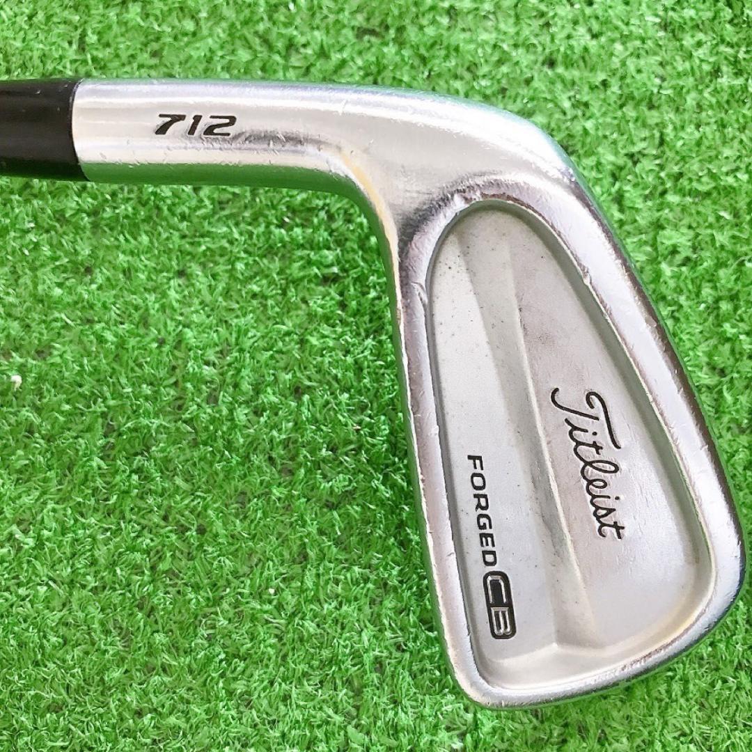 ツ66★タイトリスト CB712 6本レフティアイアンセット Titleist左