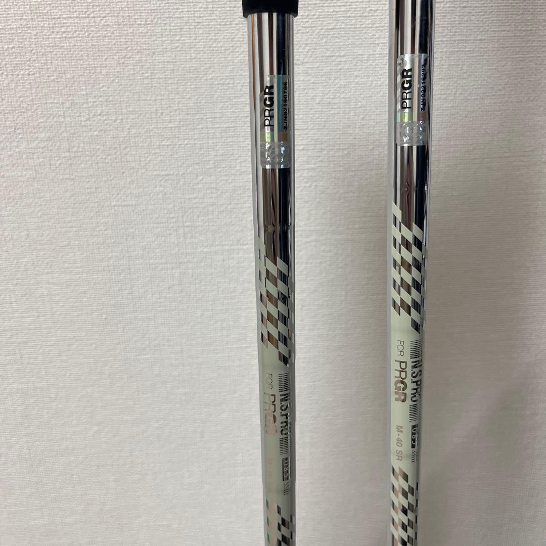 【美品】プロギア０３アイアン　5番6番　２０２５ スペックスチールIIIM-４０