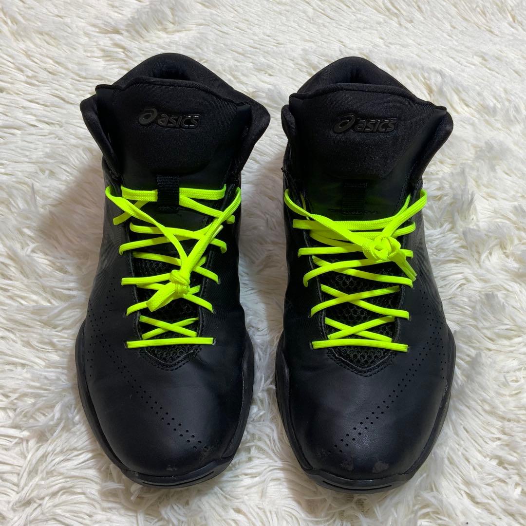 美品　asics　TBF03A　26cm　ブラック　バスケットボール