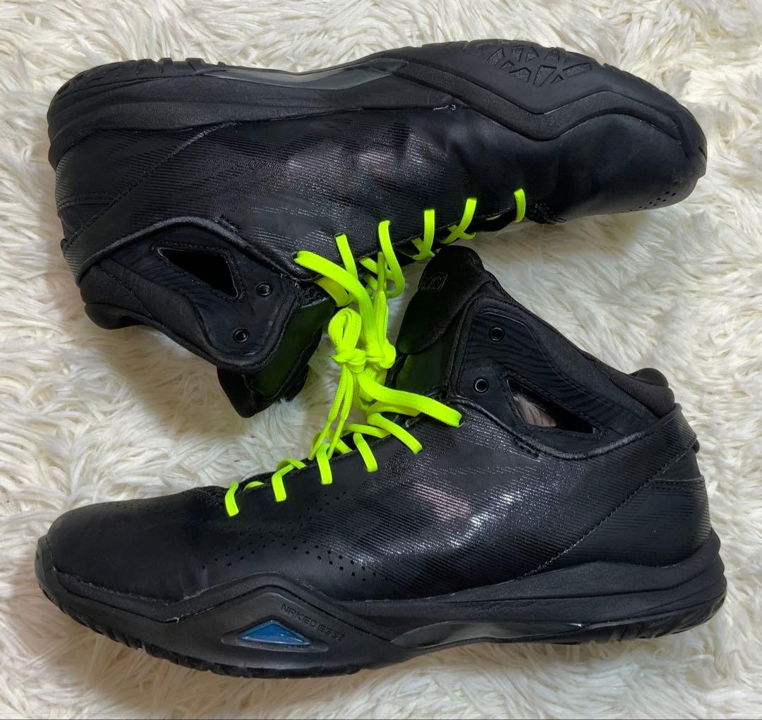 美品　asics　TBF03A　26cm　ブラック　バスケットボール