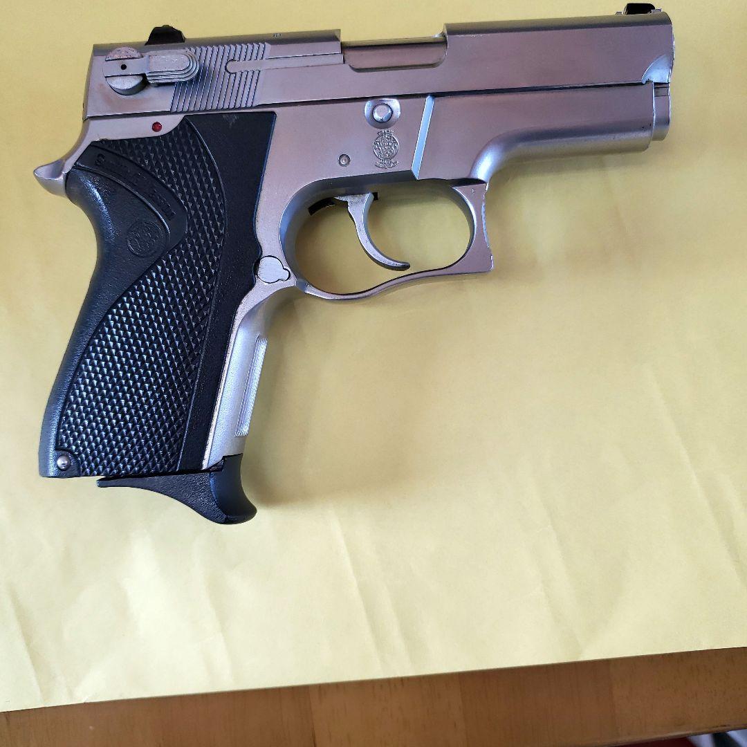 【希少】WA S&W M6906 固定スライドガスガンシルバーモデル