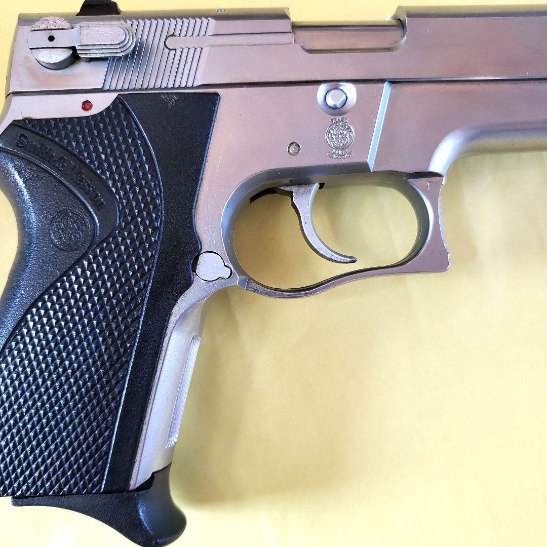 【希少】WA S&W M6906 固定スライドガスガンシルバーモデル