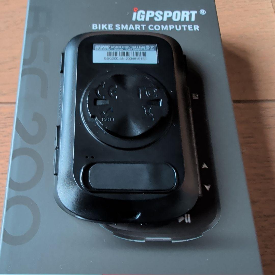 iGPSPORT サイコン(BCS200) + スピードセンサ－(SPD70)