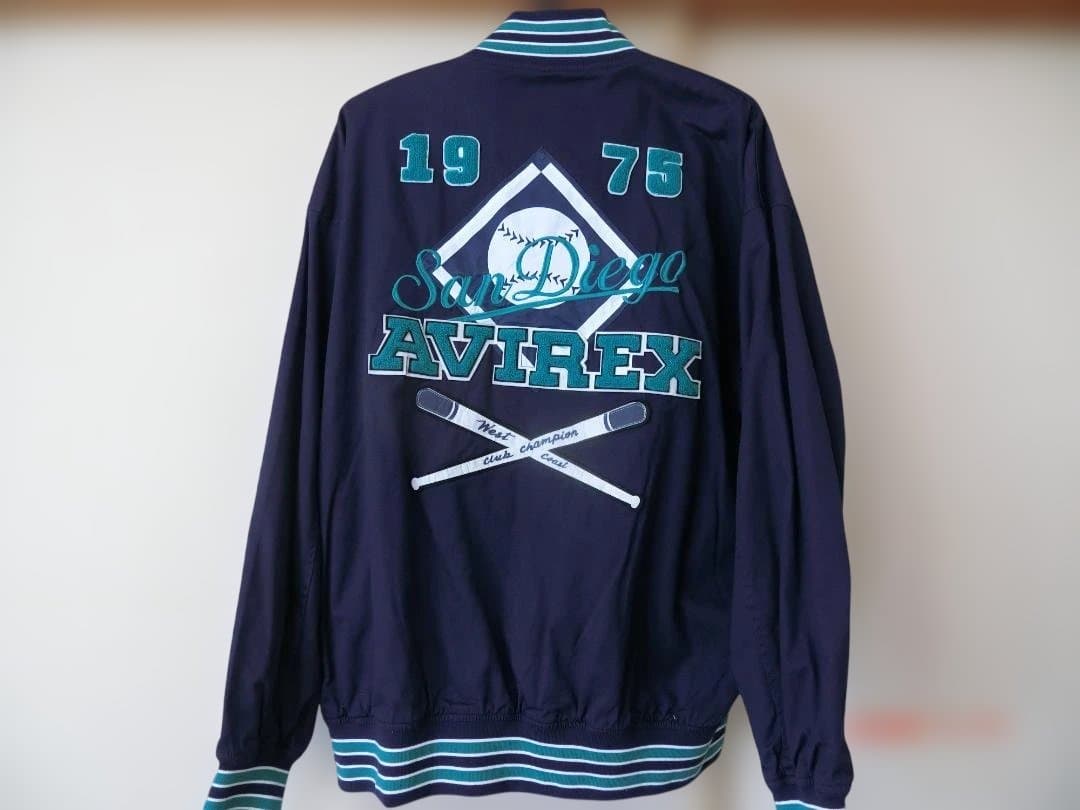 新品未使用AVIREX ネイビー ジャケット 1975年