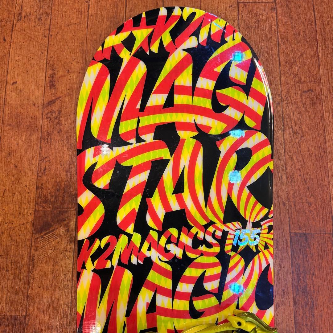 送込！K2 Magicstar 155 FLUX Size M ケーツー