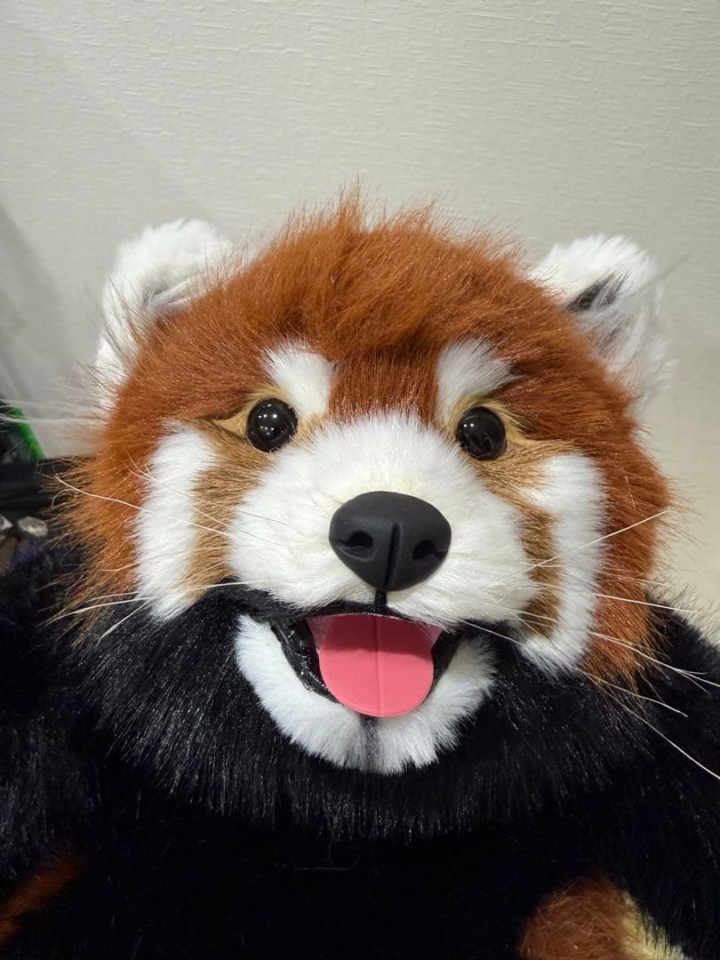 等身大 レッサーパンダ ぬいぐるみ 超リアル 重量感あり