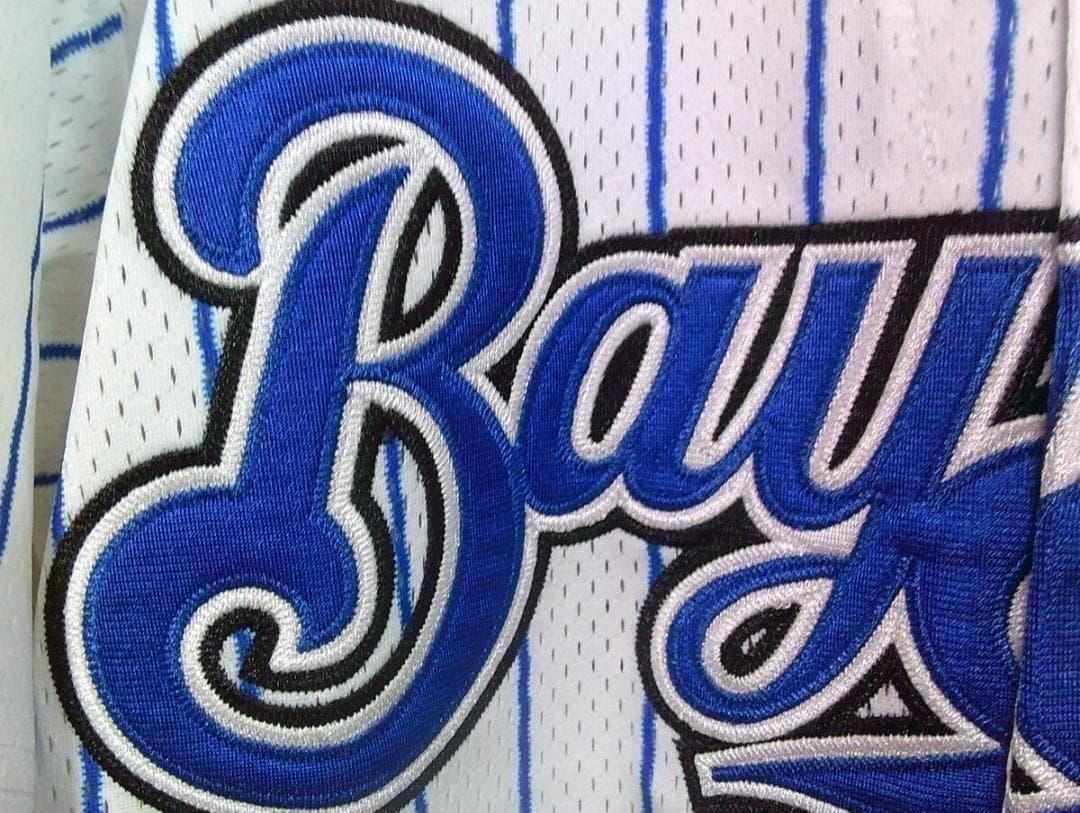 新品L復刻☆横浜DeNAベイスターズ佐野7番ユニフォーム刺繍《観戦応援》プロ野球