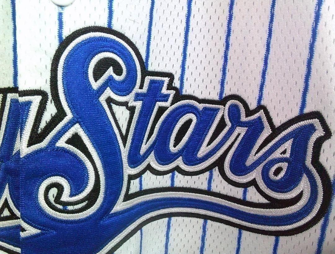 新品L復刻☆横浜DeNAベイスターズ佐野7番ユニフォーム刺繍《観戦応援》プロ野球
