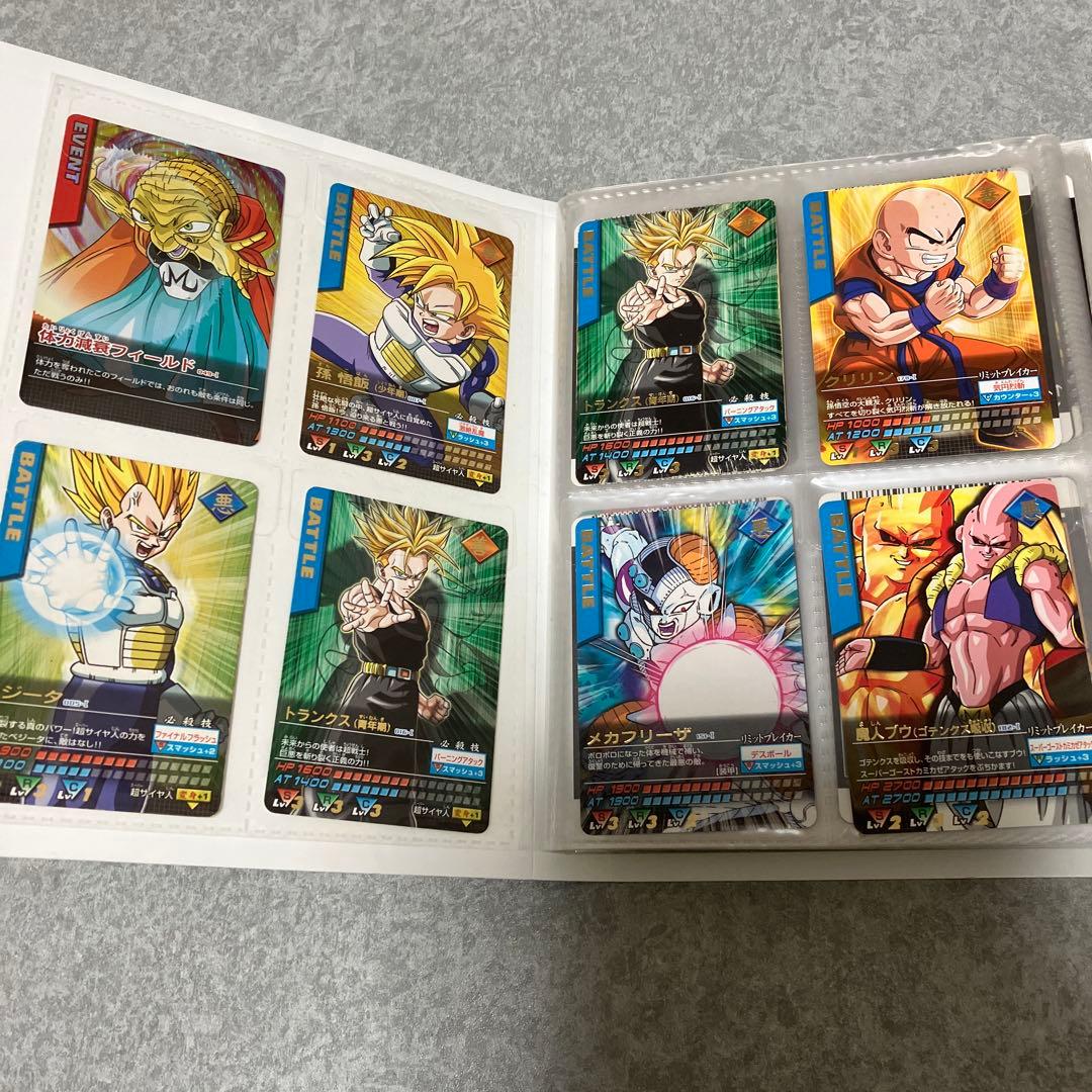 ドラゴンボールボール　データカードダス　レア　大量　ファイル付き