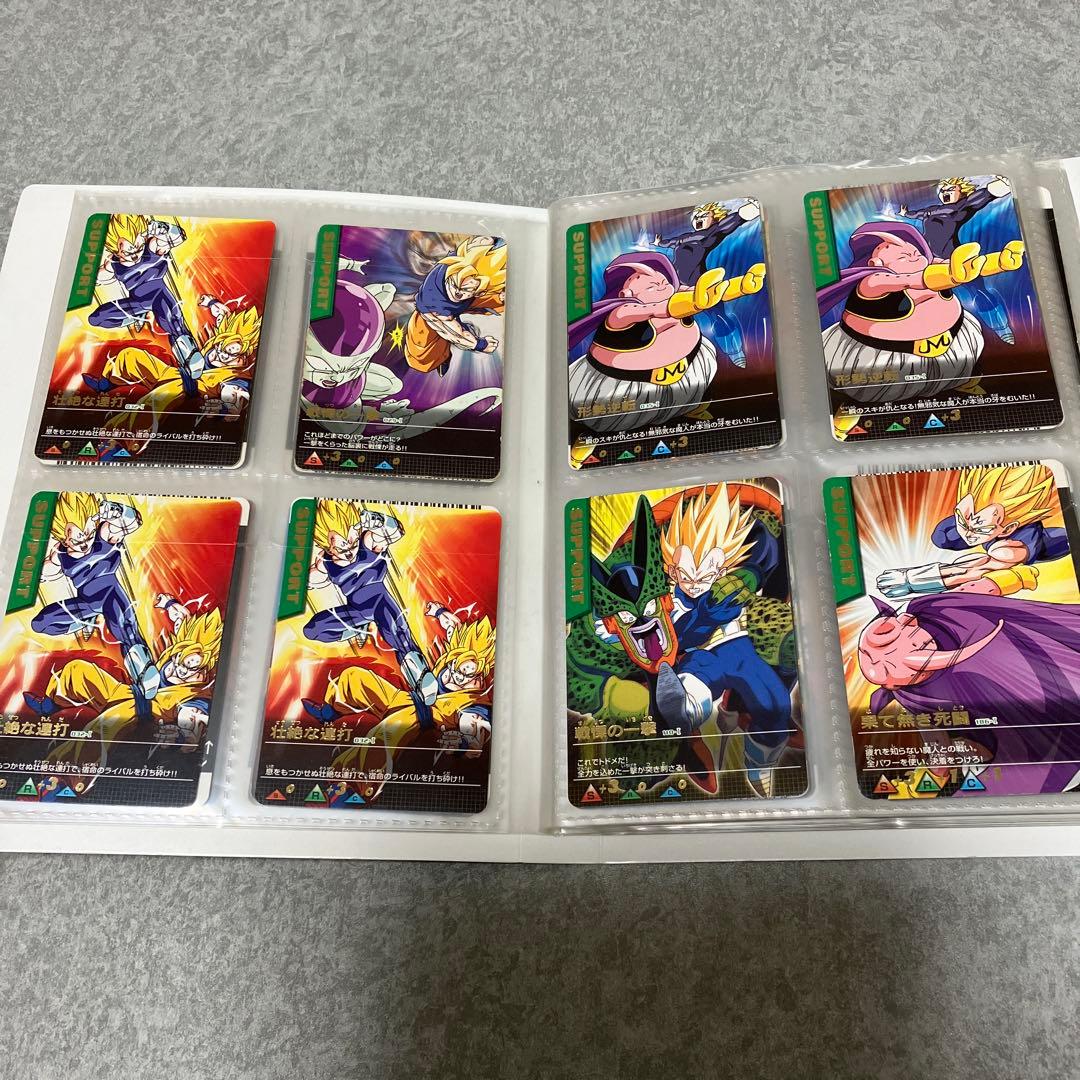 ドラゴンボールボール　データカードダス　レア　大量　ファイル付き