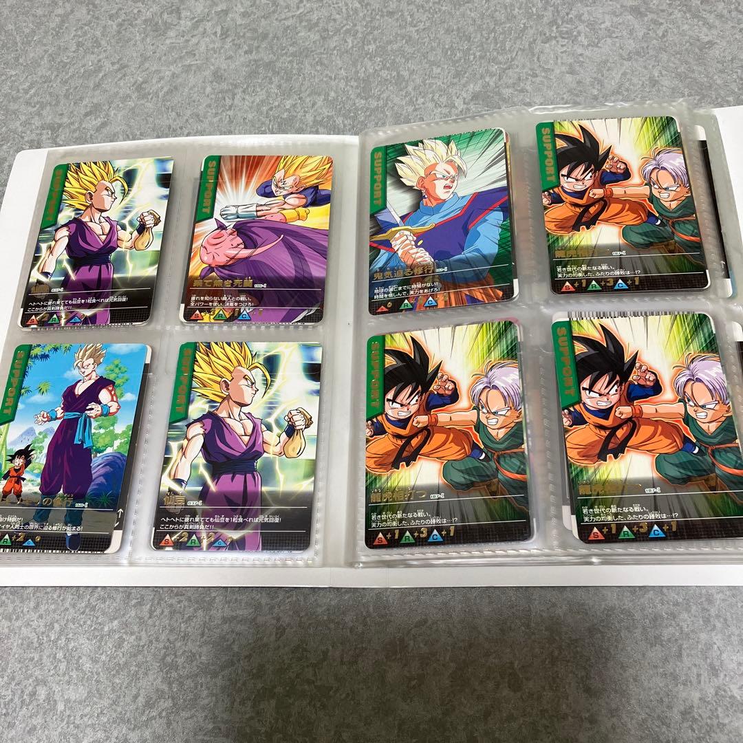ドラゴンボールボール　データカードダス　レア　大量　ファイル付き