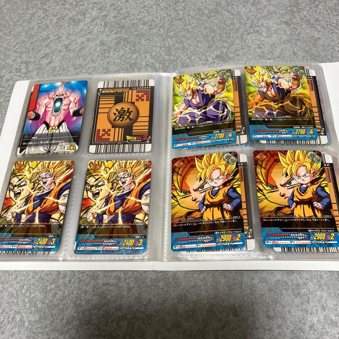 ドラゴンボールボール　データカードダス　レア　大量　ファイル付き