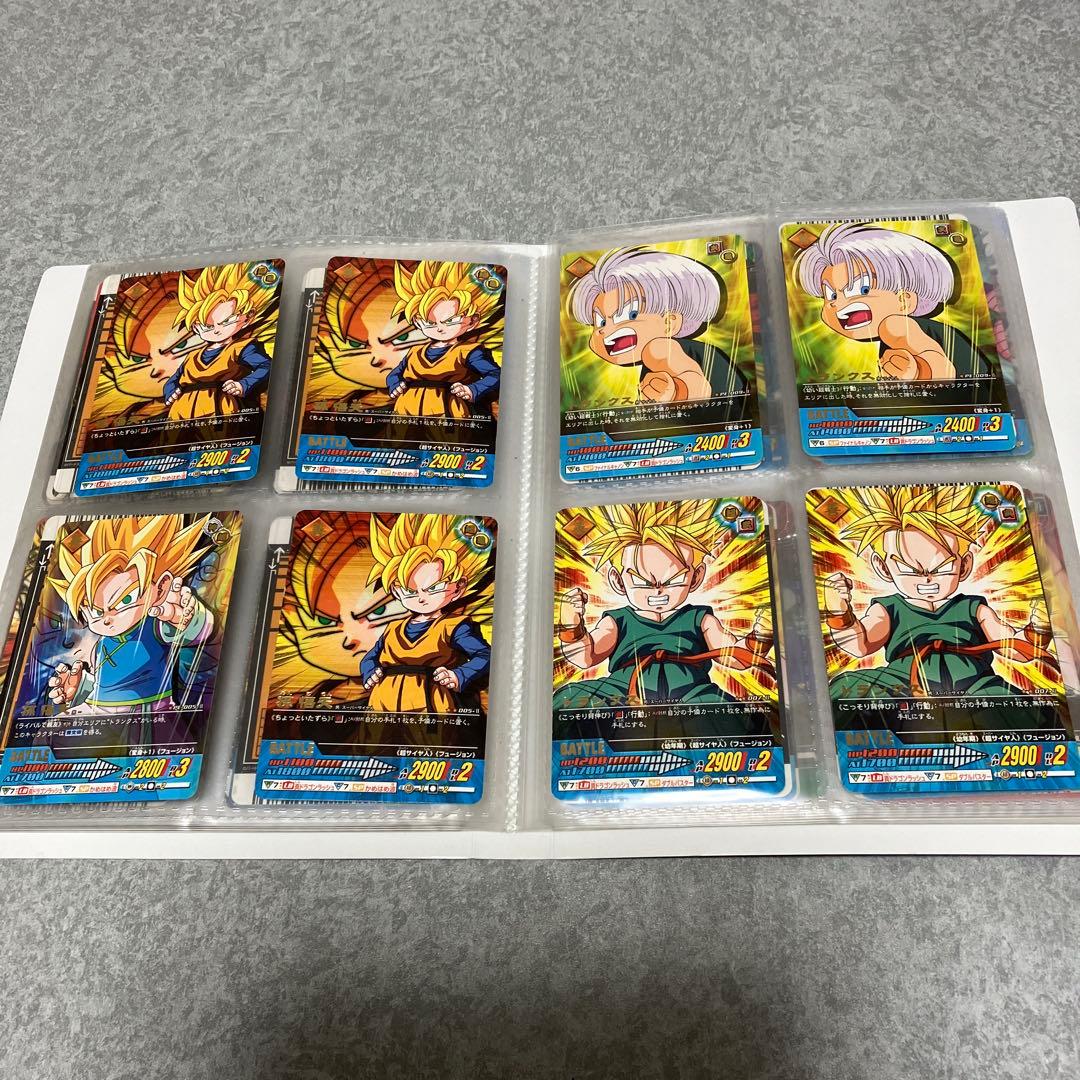 ドラゴンボールボール　データカードダス　レア　大量　ファイル付き