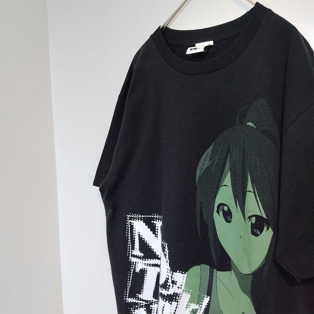 激レア 京都アニメーション 公式品 けいおん! 中野梓 Tシャツ ブラック