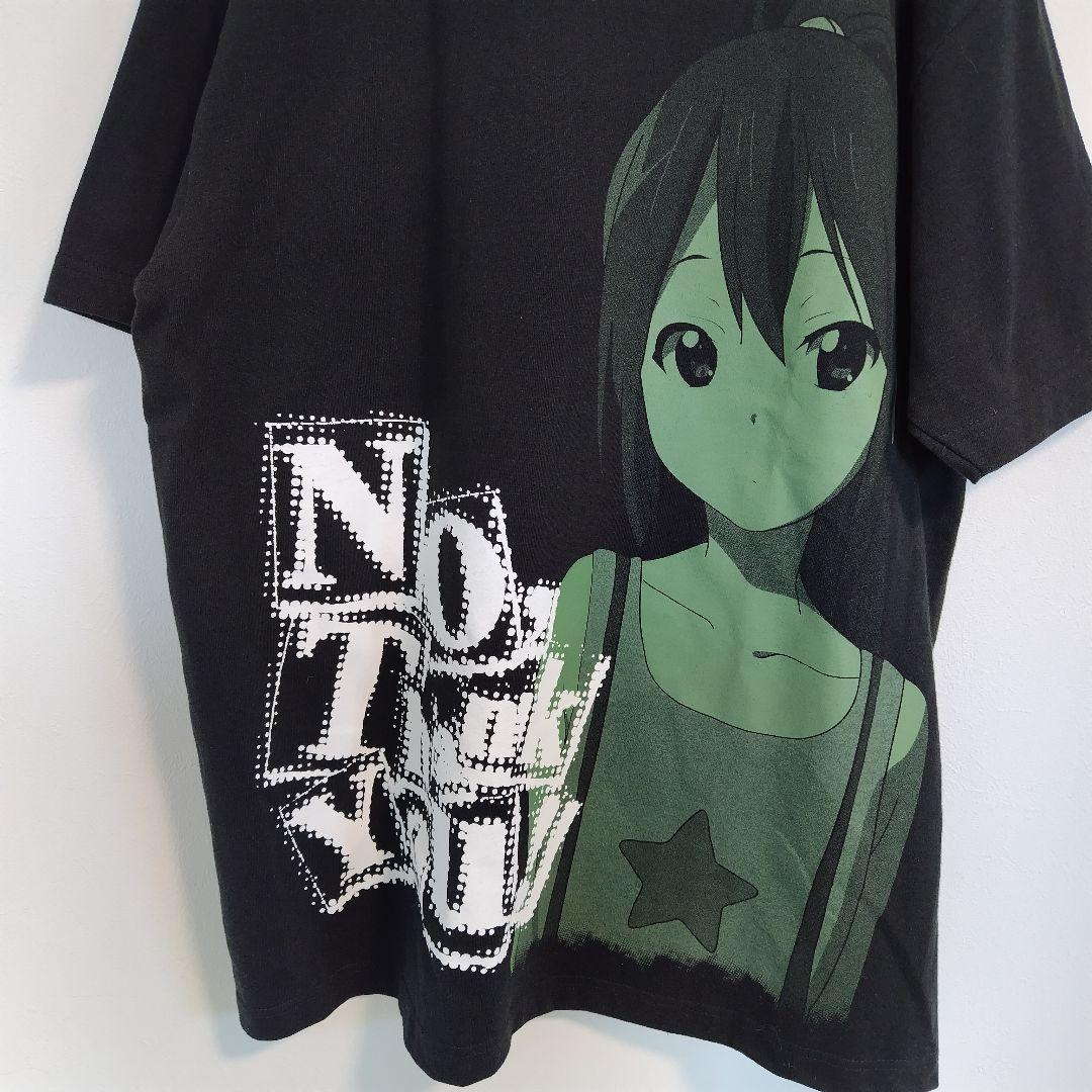 激レア 京都アニメーション 公式品 けいおん! 中野梓 Tシャツ ブラック