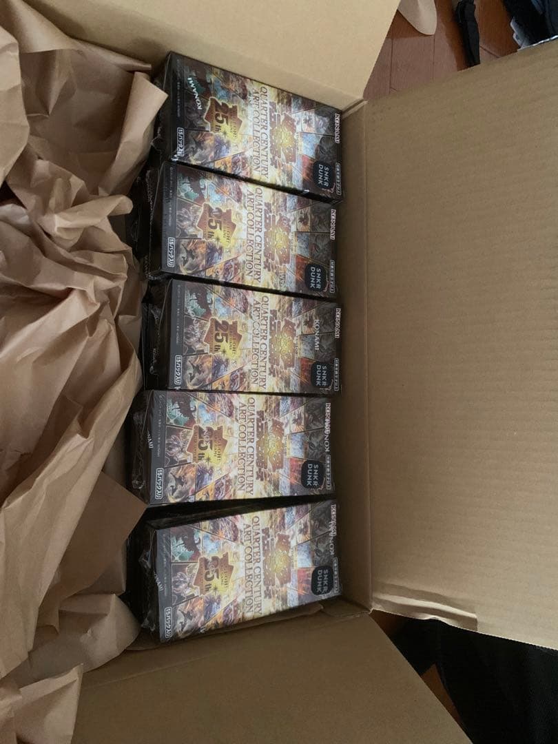 遊戯王 クォーター センチュリー アートコレクション 10 box