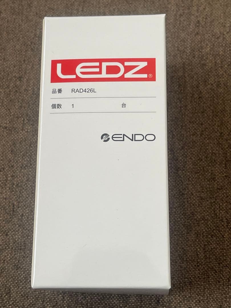 ＥＮＤＯ　ＬＥＤＺ ＬＡＭＰ　ＬＥＤ電球　シャンデリア電球形　RAD426L