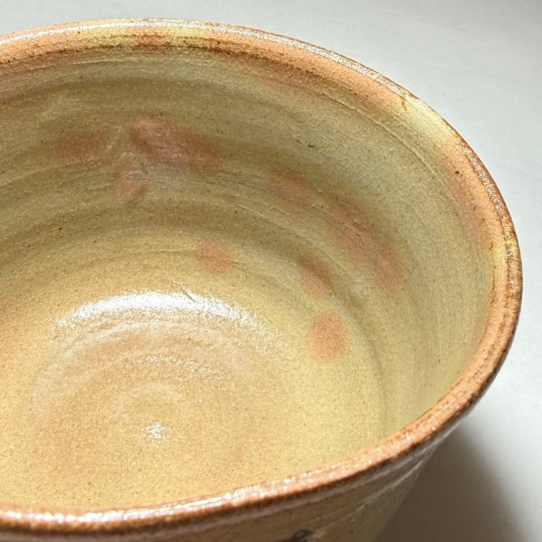 ◆御本手酉絵茶碗 桃山窯【林英仁】作 割高台 四方桟共箱・共布・栞付 茶道具◆