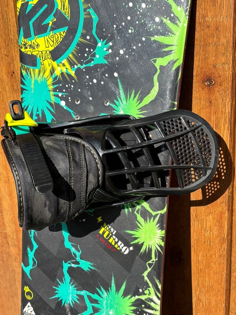 k2 キッズ スノーボード３点セット　ボード90cm ブーツ17.5cm