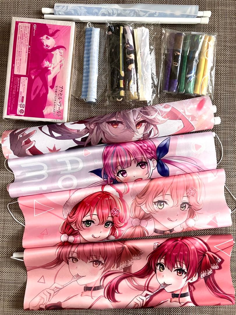 タペストリー セット まとめ売り 大量 アニメ グッズ