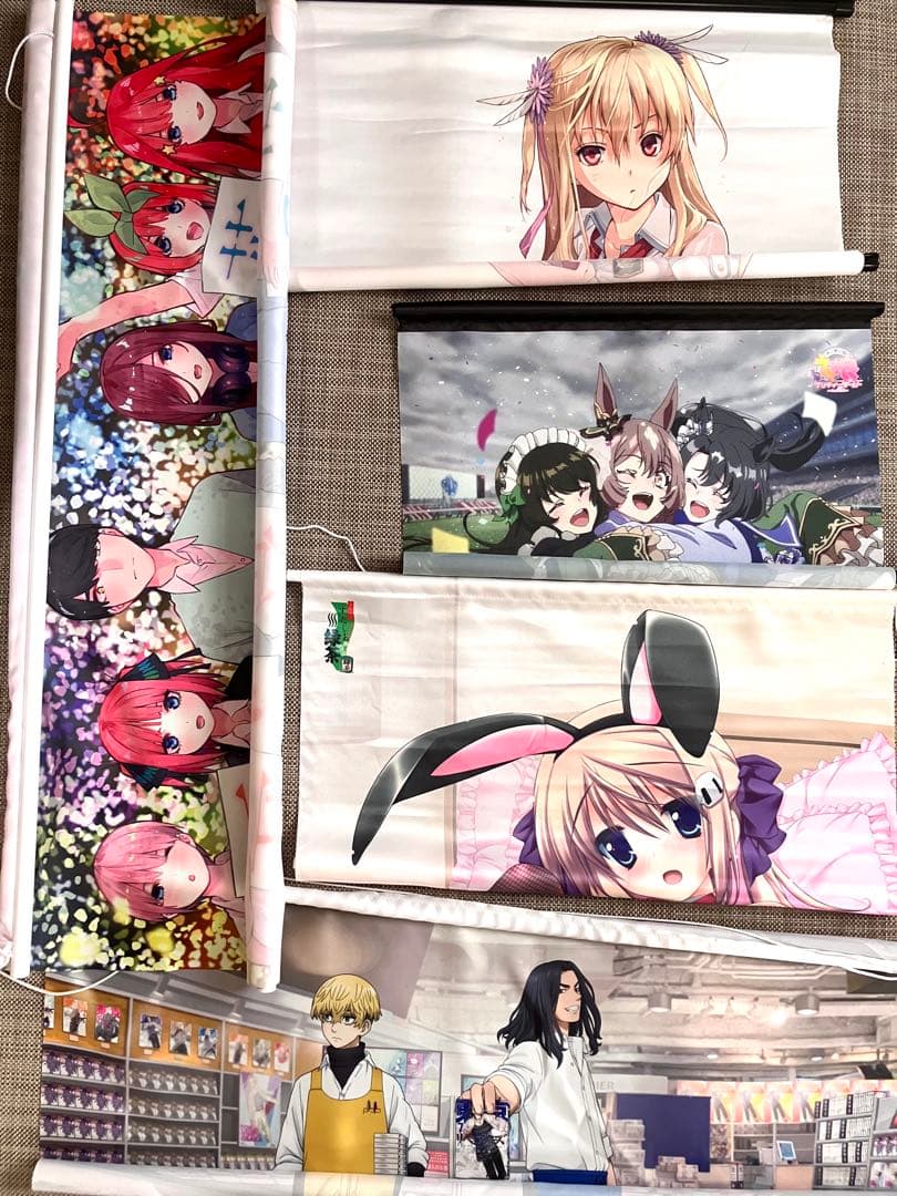 タペストリー セット まとめ売り 大量 アニメ グッズ
