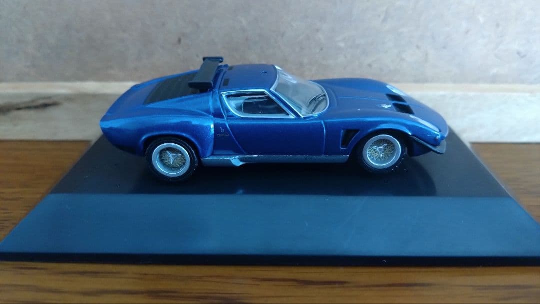 スーパーカーのミニカー、6台セット