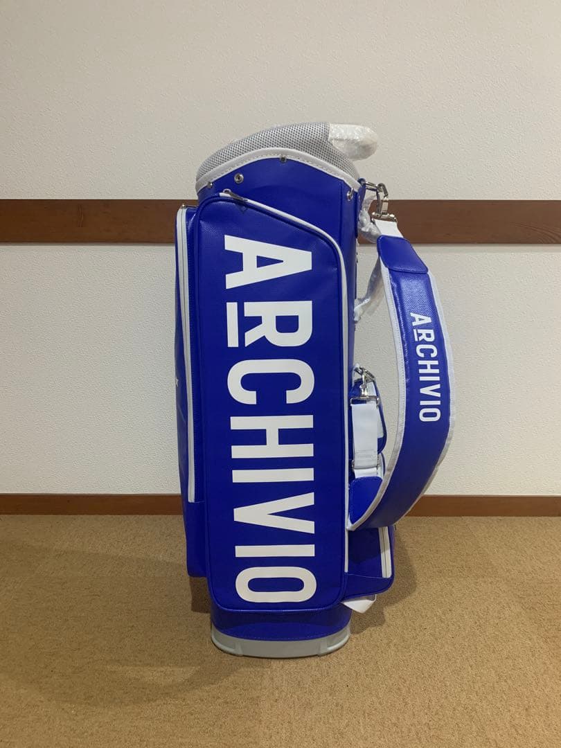 【11/15最終受付】ARCHIVIO キャディバッグ 青