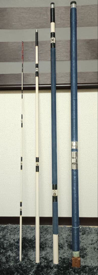 4本継ぎ 石鯛竿　4.5m メーカー不明