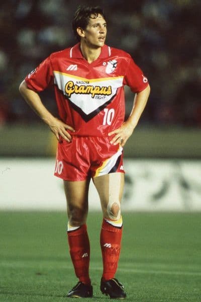 1993年名古屋グランパスエイト 選手支給品長袖ユニフォーム リネカー ピクシー