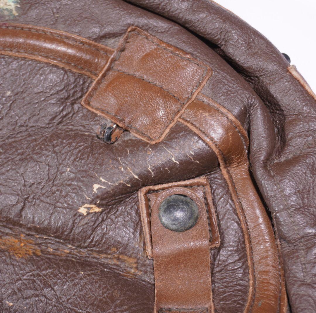 個人装備 WW2 USAAF B-6 WINTER LEATHER FLIGHT CAP
